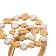 Anillo Carla Esmalte Color Oro T. Única-216628 Anillo Carla Esmalte Color Oro T. Única-216628 2